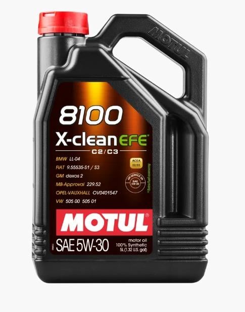 MOTUL 8100 X-CLEAN EFE 5W30 5LT
