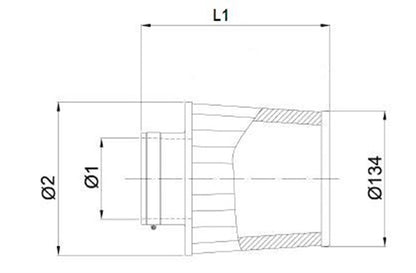 BMC FBSA110-300 30CM PERFORMANS AÇIK HAVA FİLTRESİ