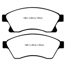 EBC GREENSTUFF PAD SET CHEVROLET AVEO,CRUZE, OPEL ASTRA J