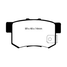EBC GREENSTUFF PAD SET HONDA CIVIC , ACCORD