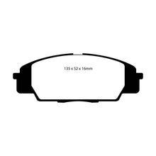 EBC YELLOWSTUFF BRAKE PADS HONDA S2000 ÖN
