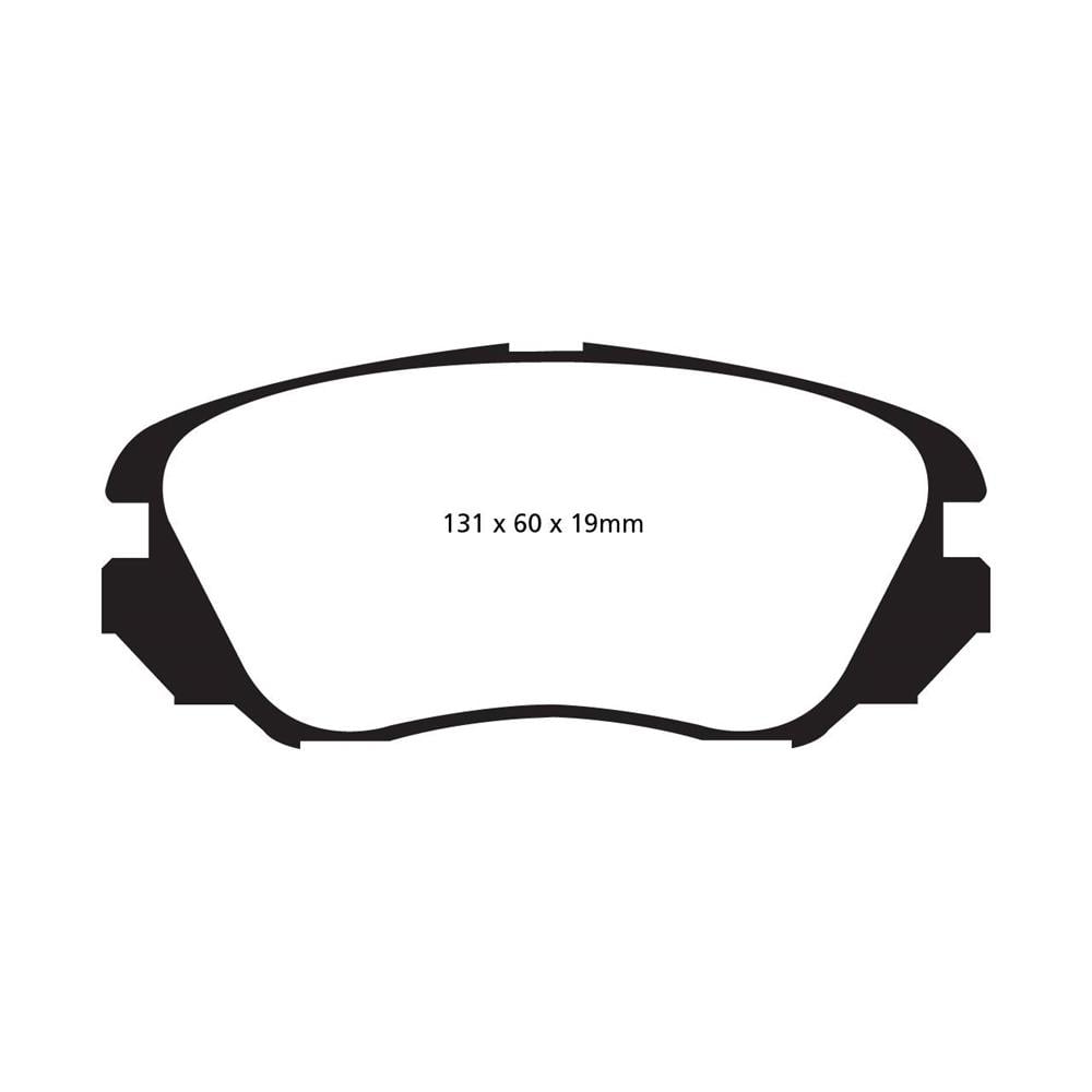 EBC YELLOWSTUFF BRAKE PADS OPEL INSIGNIA