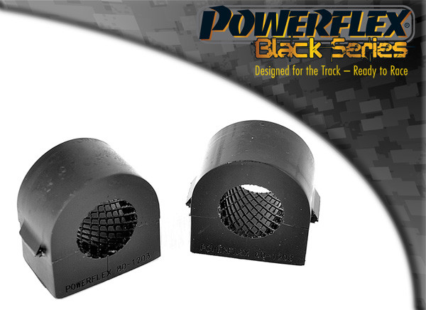Powerflex Vauxhall / Opel ASTRA MODELS - Front Anti Roll Bar Mounting Bush 24mm (2 Piece) (PFF80-1203-24BLK)