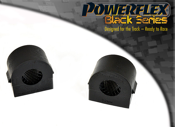 Powerflex Vauxhall / Opel ASTRA MODELS - Front Anti Roll Bar Mounting Bush 22mm (2 Piece) (PFF80-1203-22BLK)