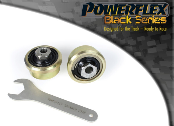 Powerflex Ford Fiesta Models - Front Wishbone Rear Bush Caster Adjustable (PFF19-2202GBLK)