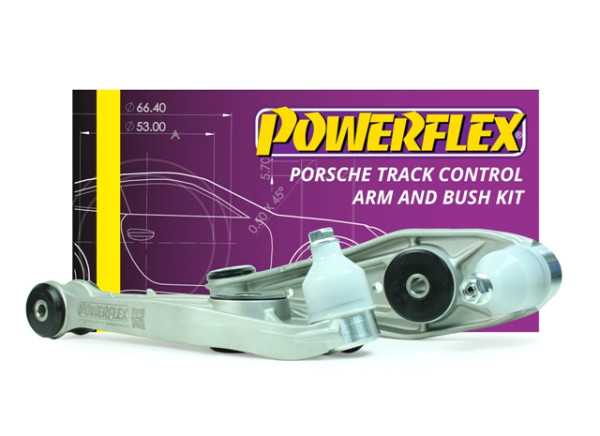 Powerflex Porsche 911 996 (1997-2005) - Track Control Arm & Bush Kit (PF57K-1001BLK)