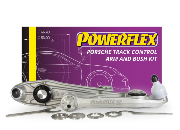Powerflex Porsche 911 991 (2012 - 2019) - Track Control Arm & Bush Kit (Adjustable) (PF57K-1002G)