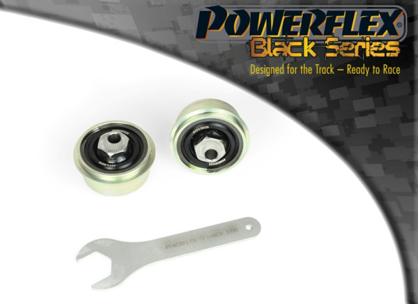 Powerflex Audi A1 / S1 (2010 on) - Front Wishbone Rear Bush, Caster Adjustable (PFF3-902GBLK)