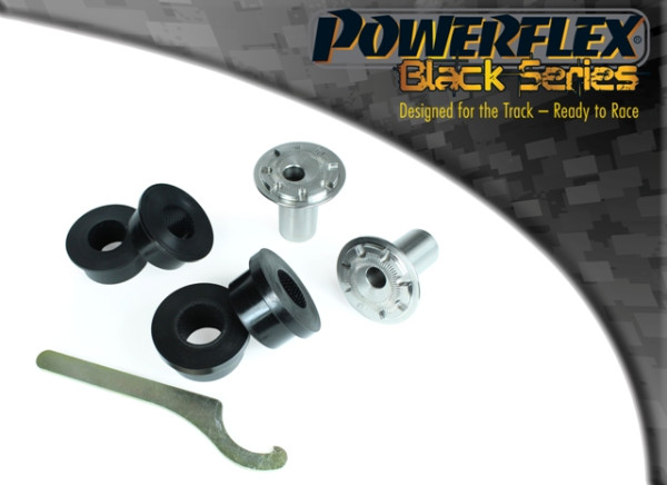 Powerflex Audi A3 / S3 / RS3 - Front Wishbone (Cast) Front Bush 45mm Camber Adjustable (PFF3-501GBLK)