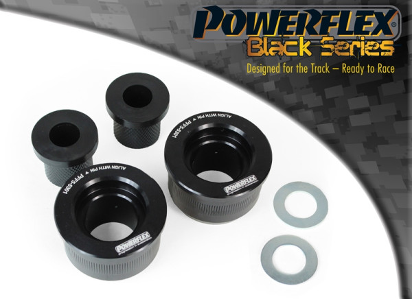 Powerflex BMW 3 Series - Front Wishbone Rear Bush, Aluminium Outer (Concentric) (PFF5-5301BLK)