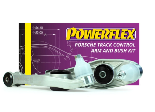 Powerflex Porsche 911 991 (2012 - 2019) - Track Control Arm & Bush Kit (PF57K-1002BLK)