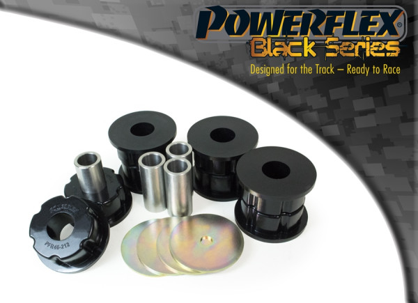 Powerflex Nissan SILVIA 200SX - S13, S14, & S15 (1991 - 2002) - Rear Subframe Mounting Bush (PFR46-212BLK)