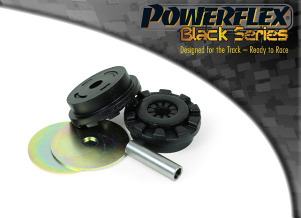 Powerflex Ford Fiesta Models - Lower Engine Mount Large Bush 30mm Oval Bracket (PFF19-2001BLK)