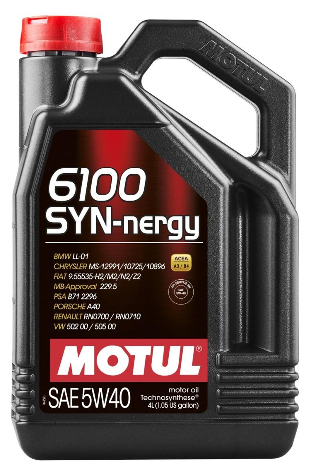 MOTUL 6100 SYN-NERGY 5W40 4 LT