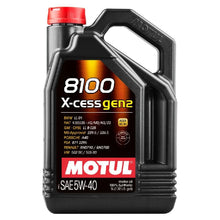 MOTUL 8100 X-CESS GEN2 SAE 5W40 5LT