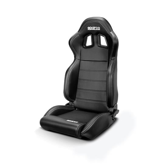 SPARCO R100 DERİ CADDE KOLTUGU SİYAH